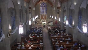 ‘Historic moment': Boston Archbishop leads mass ahead of flight to Rome for Pope Francis' funeral
