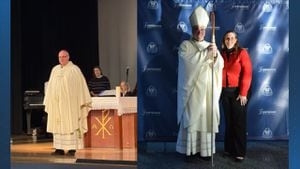 'A true privilege': Fontbonne Academy welcomes Boston Archbishop to campus for Catholic Schools Week