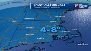 Winter storm warning issued as storm could dump up to 8 inches of snow across Massachusetts