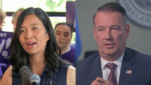 At campaign event, Wu impugns federal agents as Lyons demands she ‘stop putting my people in danger'