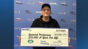 Norton man wins $25,000 for life in Massachusetts State Lottery game