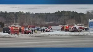 Concrete saw caused CO leak at Maine daycare that hospitalized 11, officials say