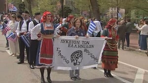 Hundreds gathered to celebrate Boston's 29th Annual Greek Independence Day Parade