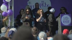 Thousands join annual Mother's Day walk for peace, tradition grew out of killing of boy in 1993