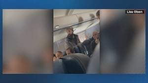 Mass. man pleads guilty to trying to stab flight attendant, open airplane door midflight in 2023