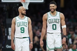 Celtics star Jayson Tatum listed as doubtful for Game 2 vs. Magic