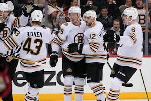 Geek Squad, rise up! The Bruins re-sign Morgan Geekie to 6 year contract