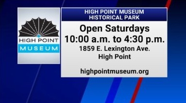 Fun, free events at the High Point Museum this May