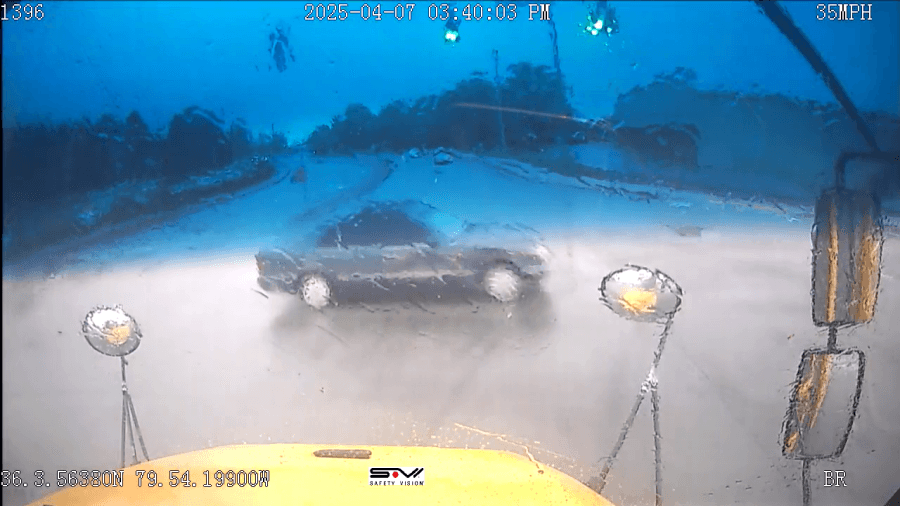 Greensboro police release image of suspect vehicle involved in school bus hit-and-run
