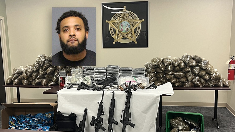 New task force leads to big narcotics bust in Brown Summit, sheriff's office says