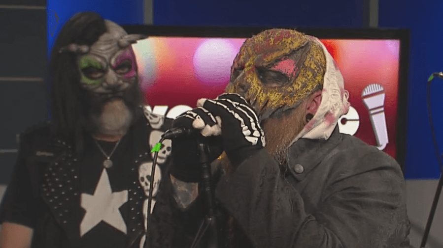 Crypt Kicker performs live on FOX8