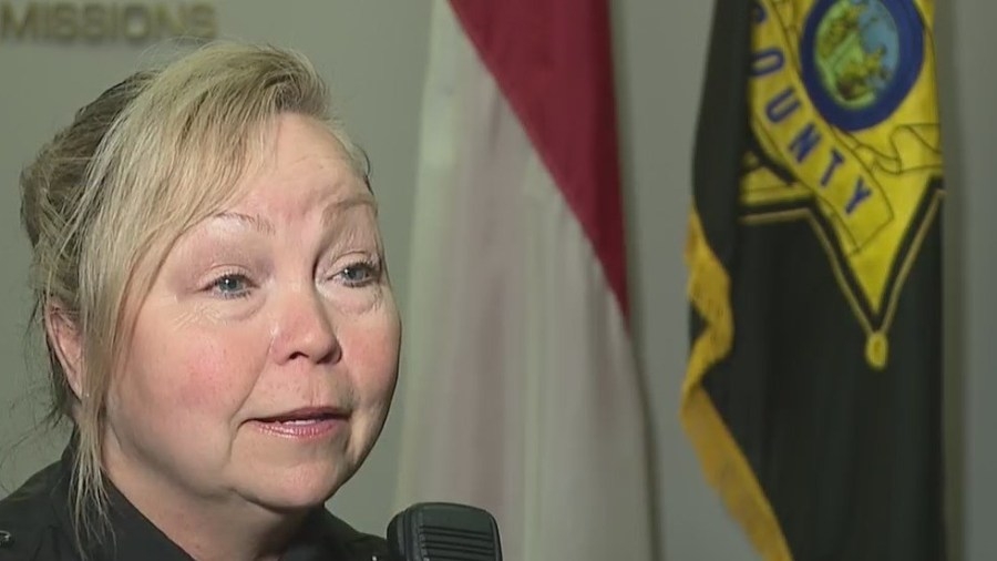 Forsyth County's longest-serving female sworn deputy currently working