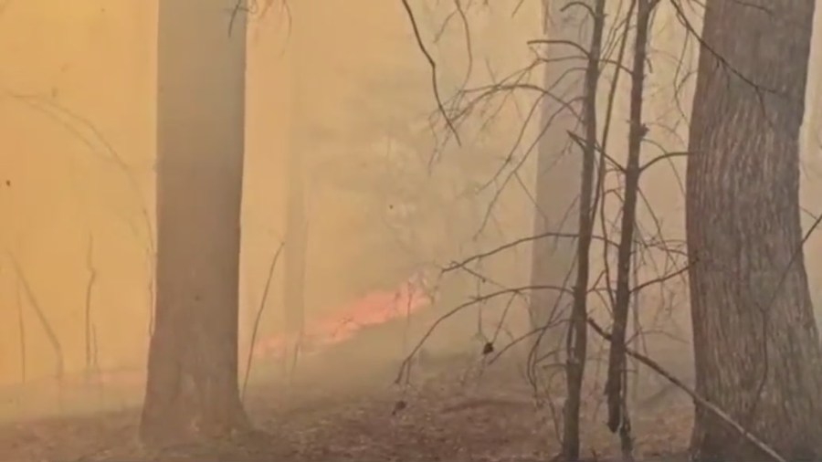 Piedmont Triad fire departments help fight western North Carolina wildfires