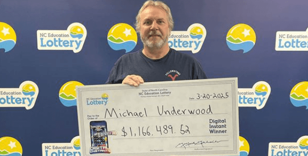 North Carolina man wins $1.16 million jackpot after playing $2 ticket: ‘Never thought in a million years this would happen'