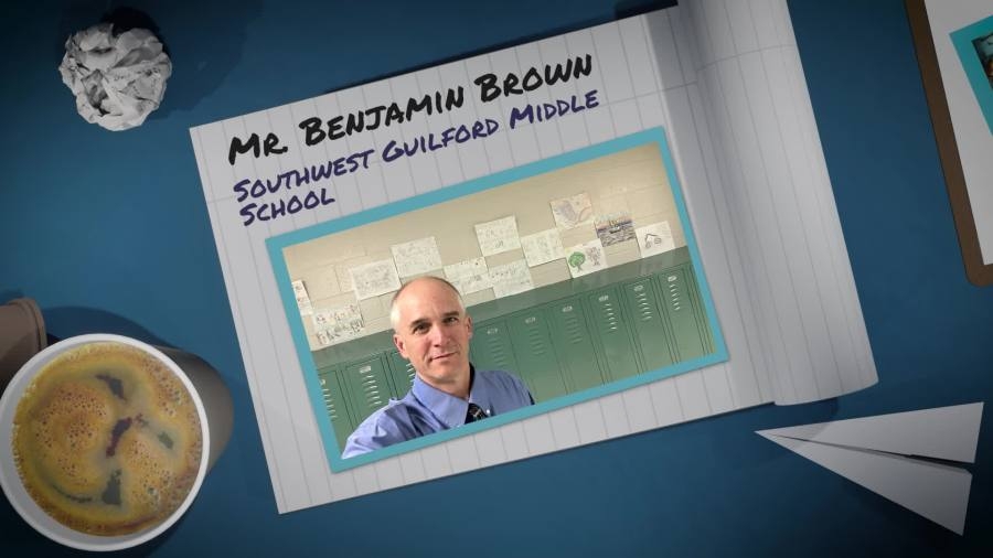 Mr. Benjamin Brown is our Educator of the Week!