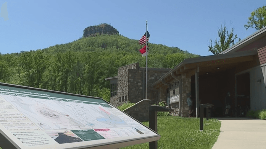 Join us as we explore Pilot Mountain trails for My Town Monday