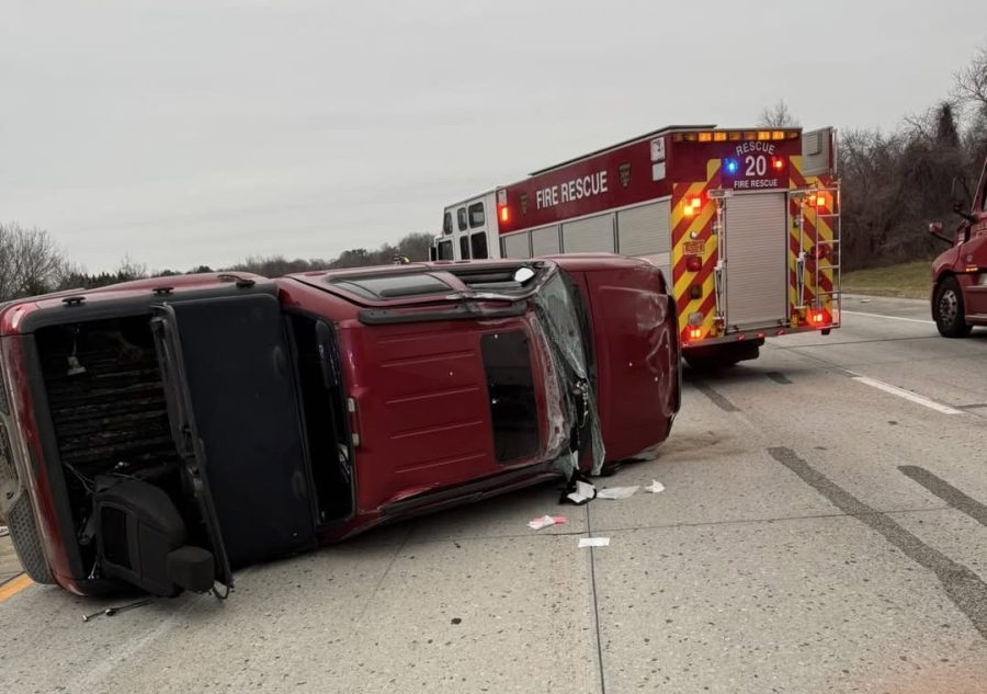 Lanes on I-85 North near Archdale reopen after overturned car crash, Guil-Rand fire officials say