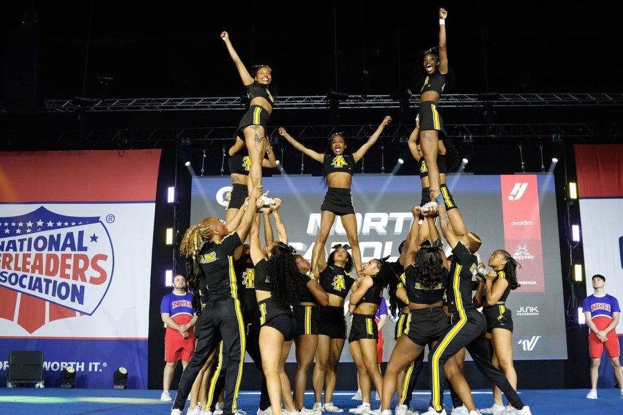 NC A&T State University cheerleaders make history with back-to-back national championship wins