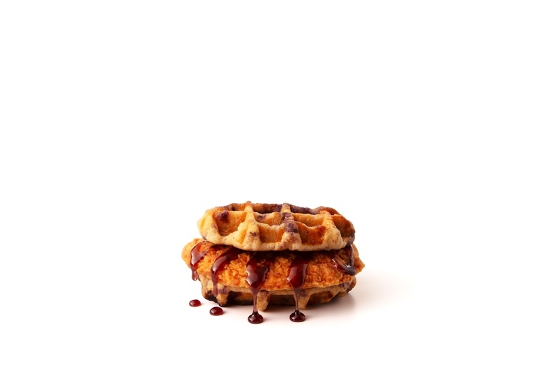 Bojangles now serving Chicken and Bo-Berry Waffles