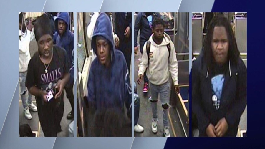 Police share photos of 4 wanted in connection with weekend shooting in Streeterville
