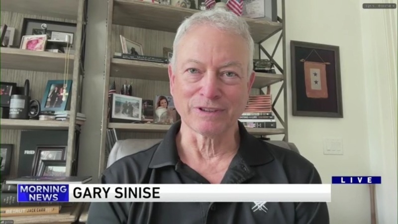 Award-winning actor Gary Sinise on helping veterans with Gary Sinise Foundation