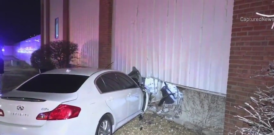 Crash causes car to jump curb, hit and kill 38-year-old man walking on sidewalk near Midway