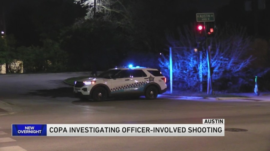 Chicago police officer shoots person who turned gun on officers in Austin late Saturday night: CPD