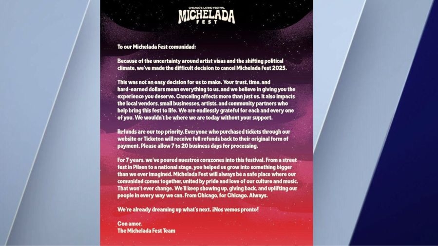 Michelada Fest 2025 canceled due to uncertainty surrounding artists' visas, political climate, organizers say