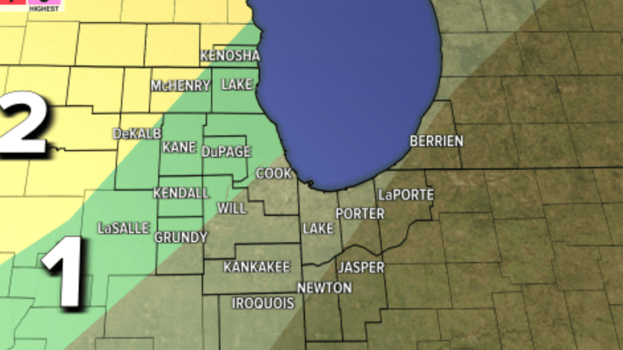 Saturday Storm Timeline: Tracking evening storms in Chicagoland