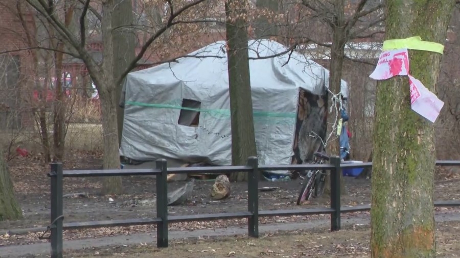 City to move people in Gompers Park homeless encampment to more permanent housing via city's AME program
