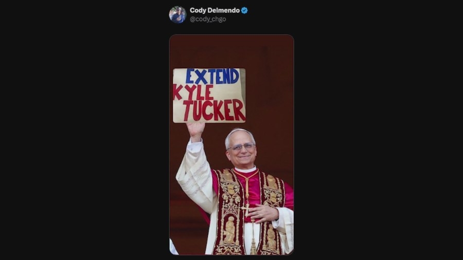 The new pope is from Chicago and folks don't know how to act