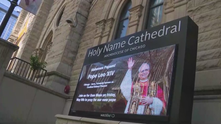 Mass of Thanksgiving for the election of Pope Leo XIV held at Holy Name Cathedral
