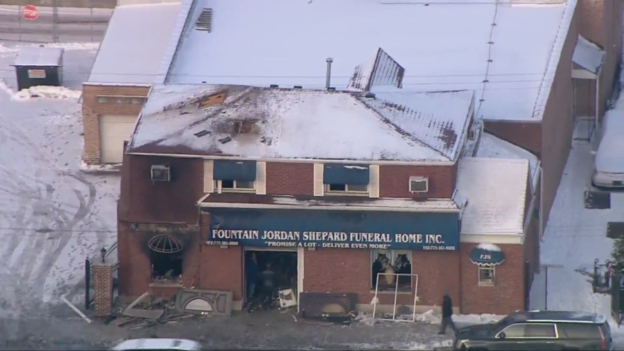 Electrical fire causes major damage to funeral home on West Side