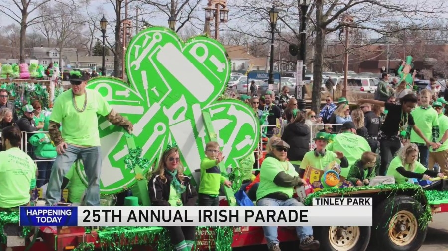 25th annual Tinley Park Irish Parade steps off Sunday afternoon