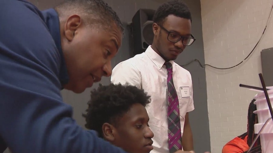 Exelon CEO Calvin Butler inspires Leo High School students to forge a better future