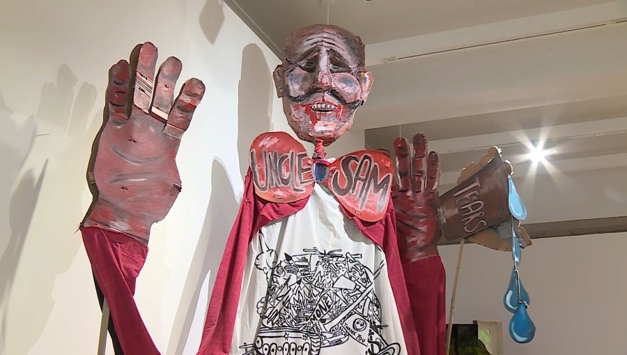 City Council hearing on controversial art devolves into shouting, name-calling