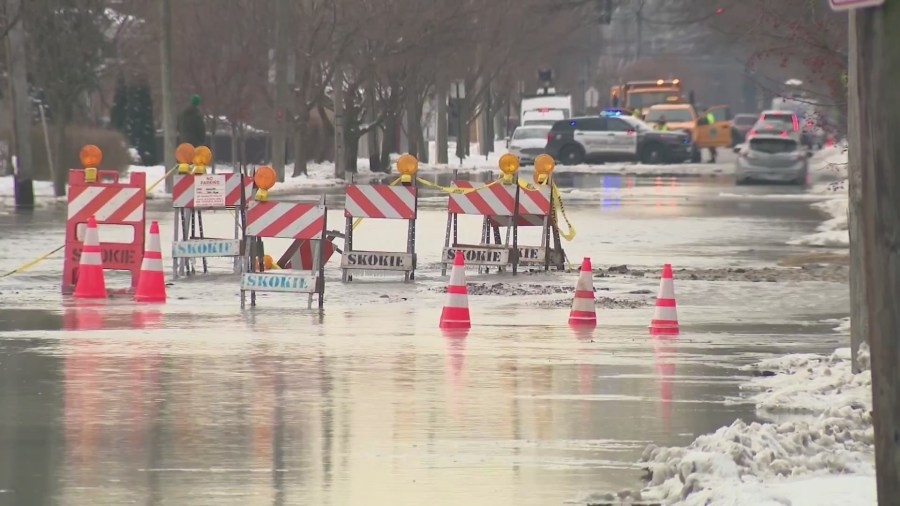 Skokie residents impacted by water main break can now report damages via email