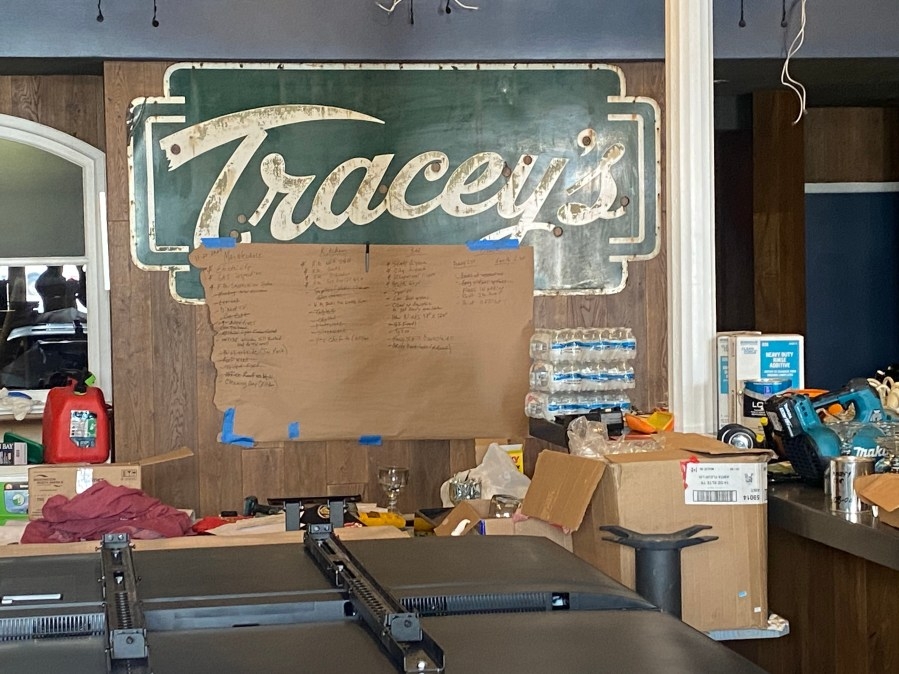 Tracey's bar selling furniture after closing Irish Channel business