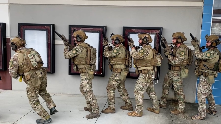 SWAT team uses old movie theater for tactical training in Covington
