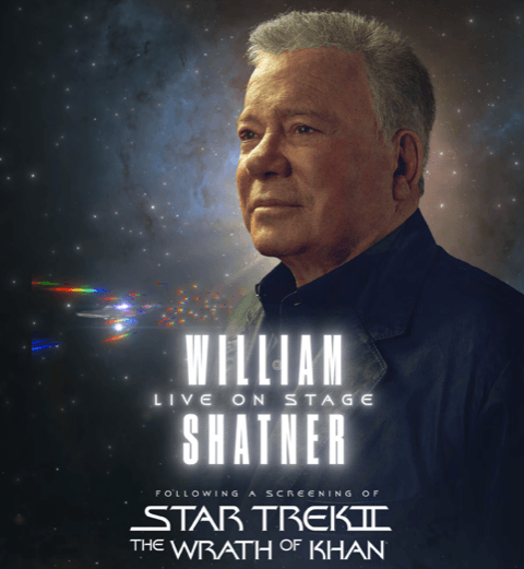 William Shatner to share fascinating stories about ‘Star Trek' at The Fillmore