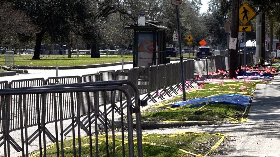 Parade goers set up camp hours before Endymion rolls