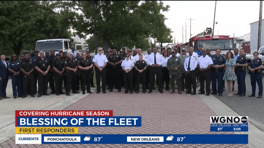 ‘Blessing of the Fleet' ceremony held in New Orleans at start of Hurricane Season