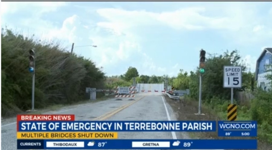 Terrebonne Parish President declares state of emergency over closed bridges