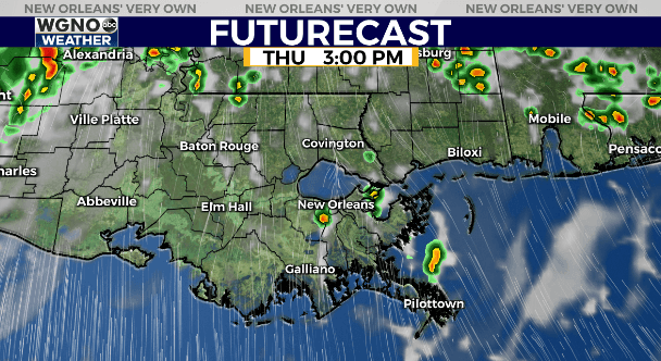 Isolated afternoon showers and storms, again