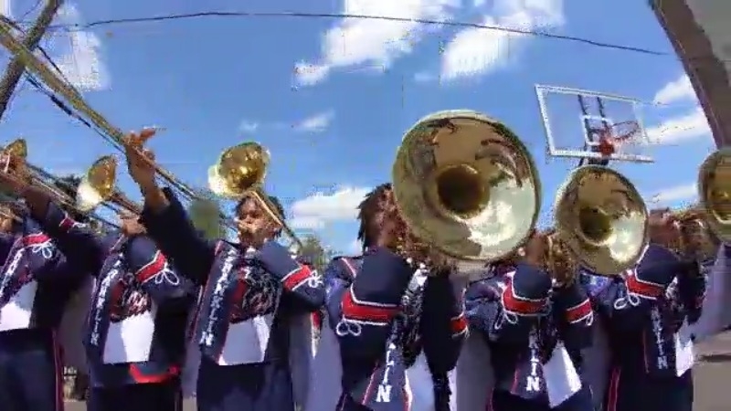 Marching Bears first year band is now number one in New Orleans