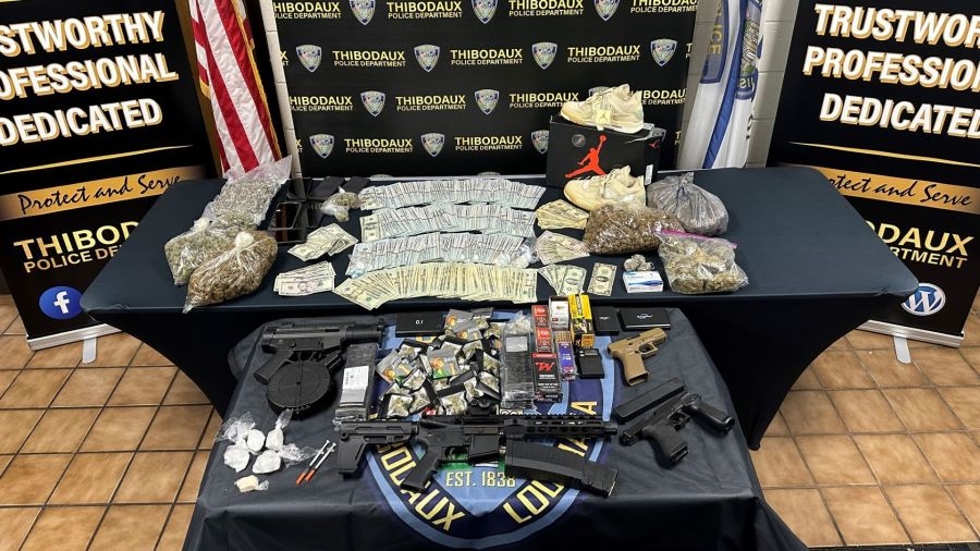 Months of drug investigations in Thibodaux lands two behind bars