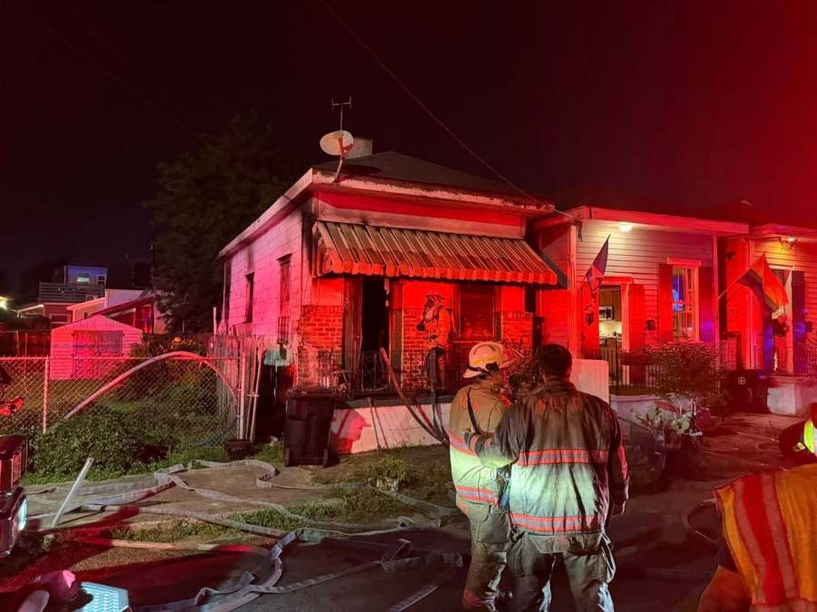 New Orleans fire crews respond to housefire in Seventh Ward
