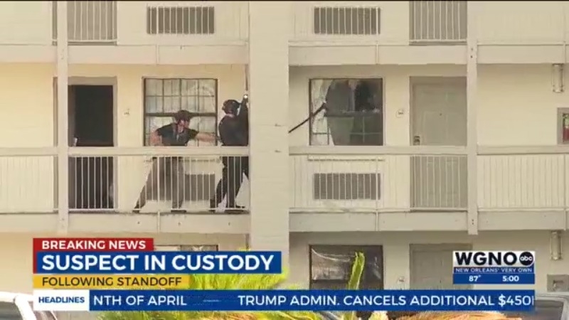 Suspect wanted in connection with Algiers shooting in custody following Terrytown standoff