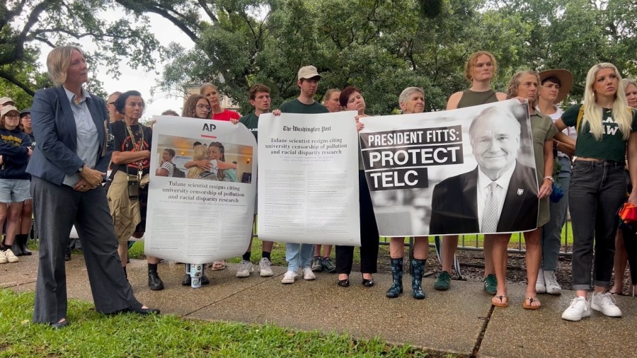 Advocates call for Tulane's president to step down following researcher resigning