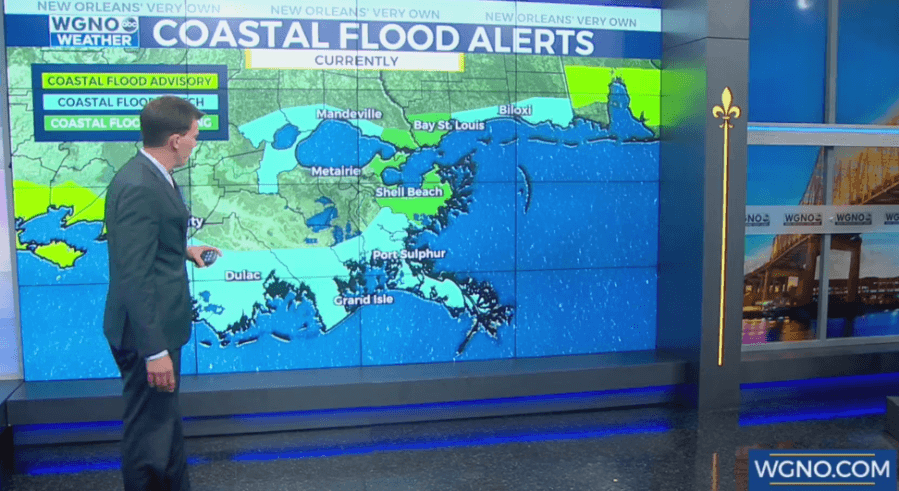 Coastal flooding issues through the week